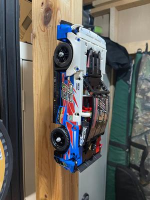 Brick Technic Car Wall Mount