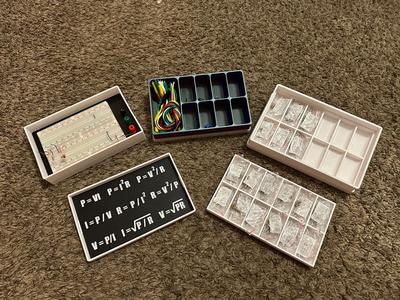 Electronic Component Organizer Box's