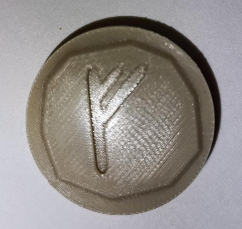Fehu Pendant Center