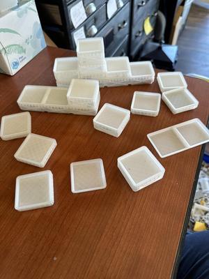 Lids for Gridfinity Bins - 1x1 through 4x4