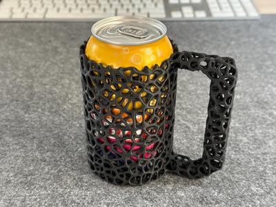 Voronoi soda can holder