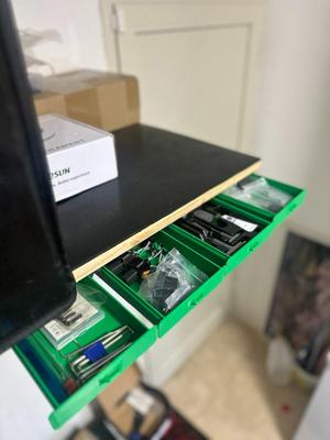 Under-Desk Accessory drawer