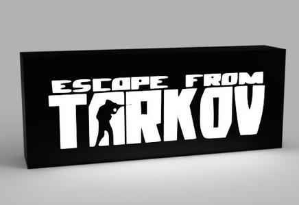 Escape From Tarkov white logo lightbox