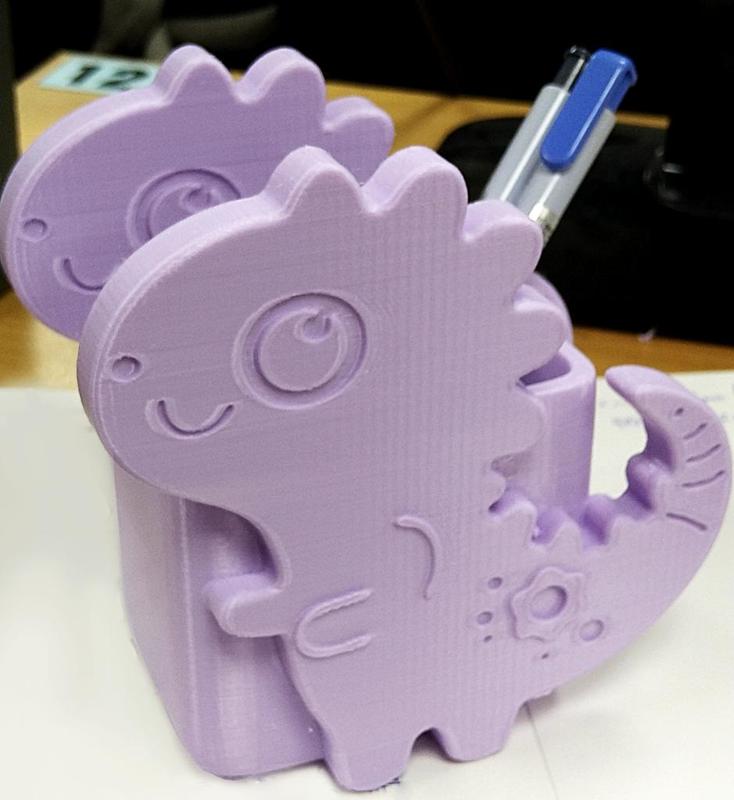 Cute Dino Pencil holder / Container