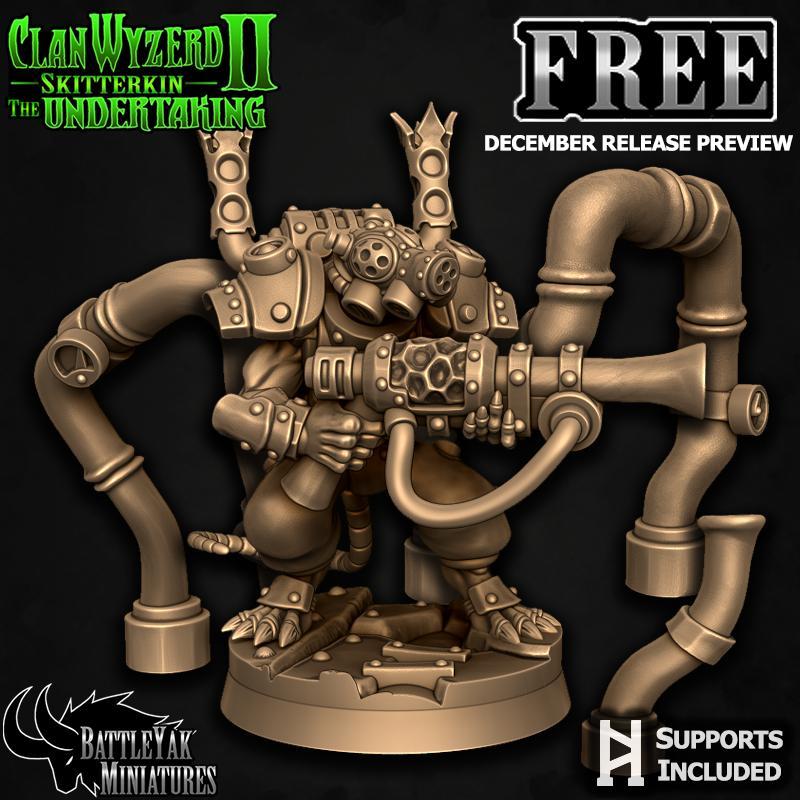 Clan Wyzerd Skitterkin Free Files - December Release Preview