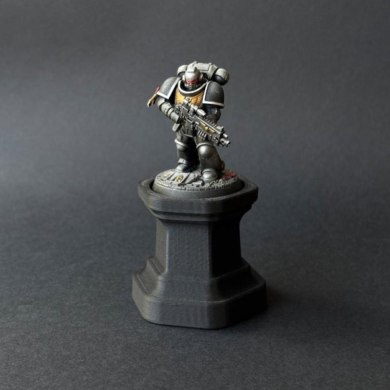 Hexagonal display base