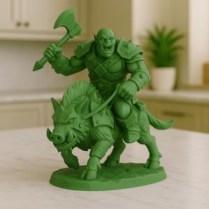 Orc Ravager riding War Boar