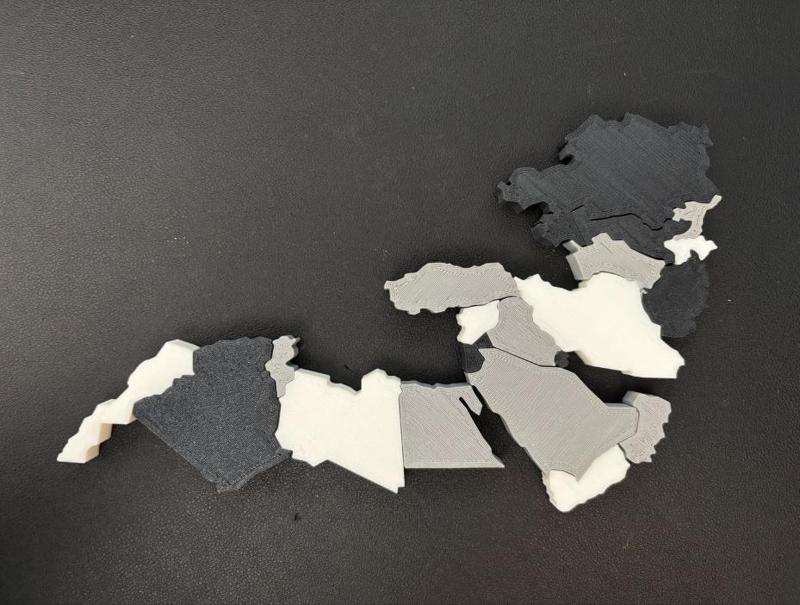 Africa/Middle Eastern Visual Map
