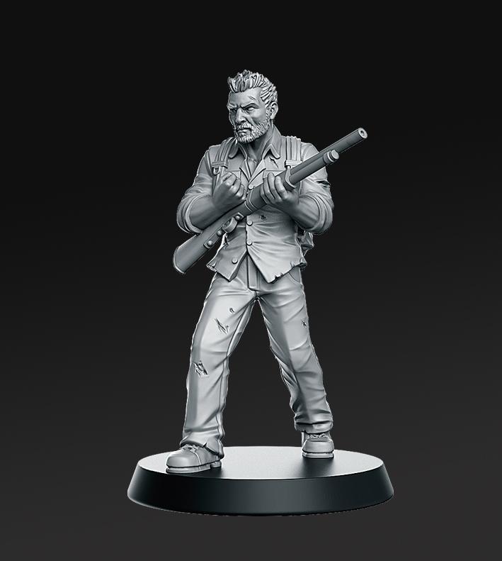 Father- From Wasteland - 32mm - DnD -