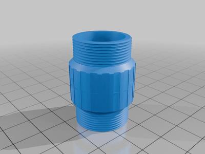 male<->male 13/16"-27 adapter