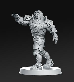 09 human line Fantasy Football 32mm