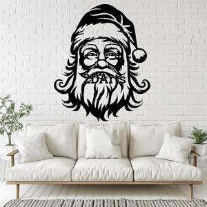 Santa Claus 2D Wall Art/Window Art - Digital STL & SVG Files for 3D Printing and Laser Cutting