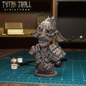 Goblin Bust [Pre-Supported]