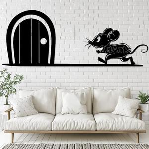 Running Mouse 2D Wall Art/Window Art