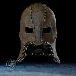 Gray Fox Mask 3D Printer STL File