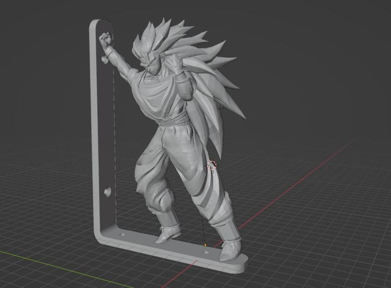 Goku Decorative Shelf Bracket