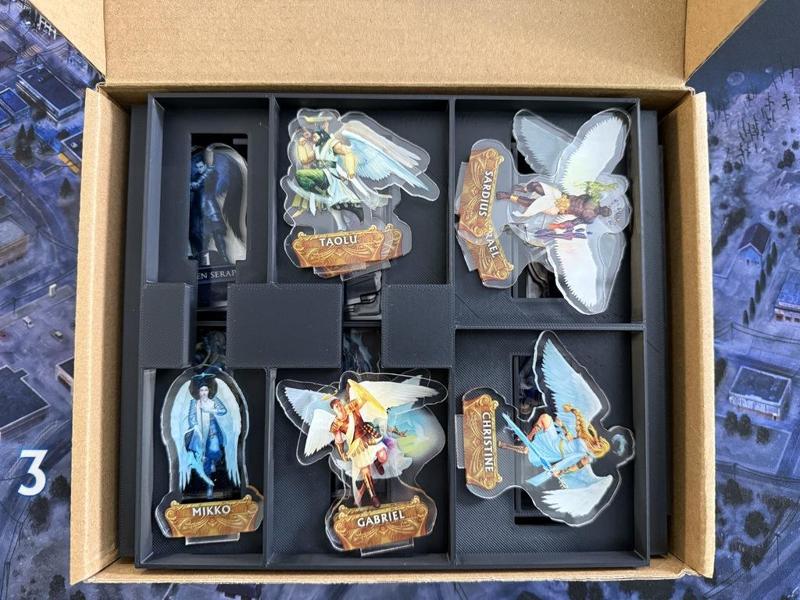 Deliverance Board Game Acrylic Standees Trays