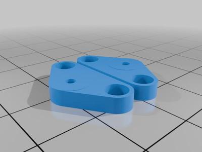 DJI O4 camera mount adaptors for 20mm width