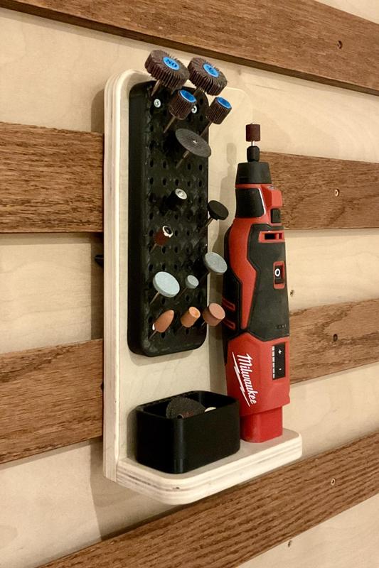 Rotary Bit Panel and Magnetic Bucket