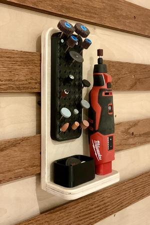 Rotary Bit Panel and Magnetic Bucket