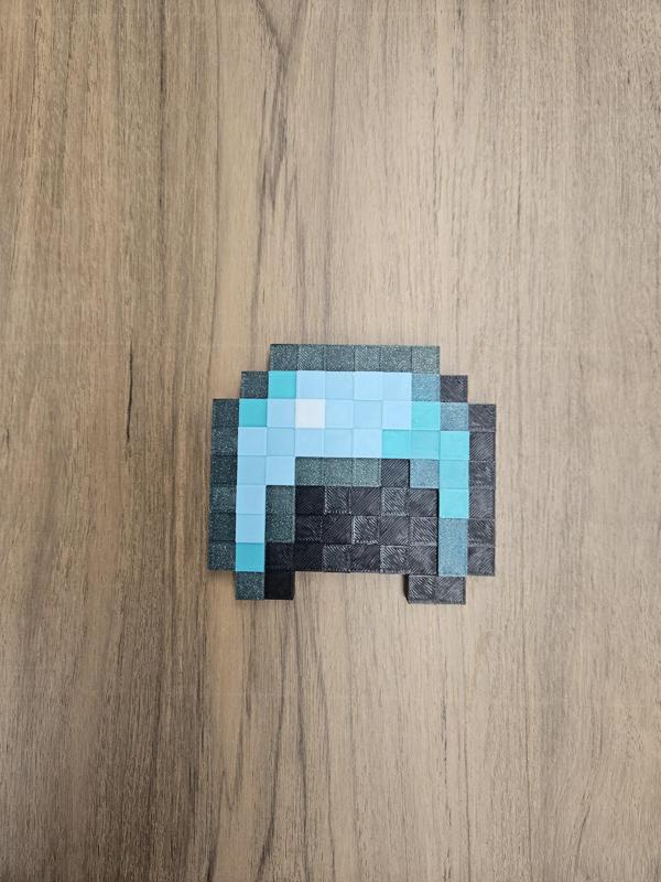 Minecraft Diamond Helmet (NO AMS Needed)