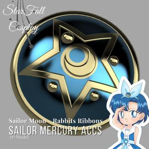 Mercury Rabbit Ribbon Cosplay Accessories