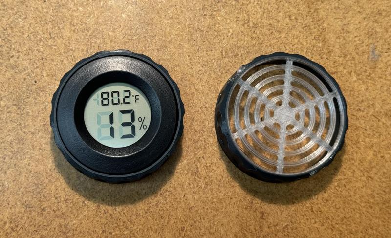 No-Flange Cap for Prusament Desiccant Container With or Without Hygrometer