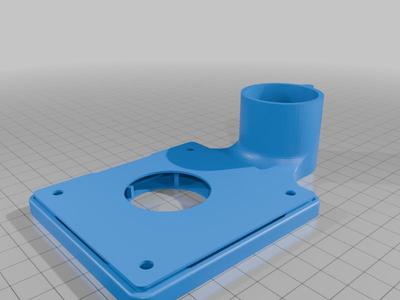 Makita Router Vacuum Attachment Rectangular Base