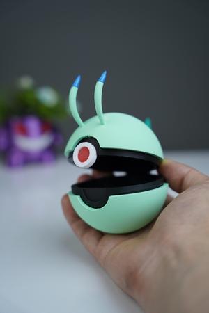 Hinged Celebi Pokeball - Multipart