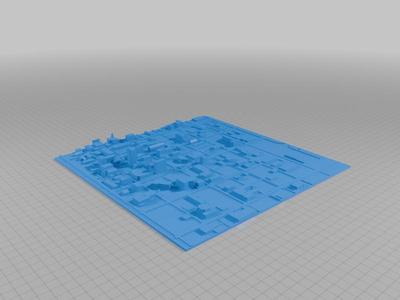 Lima Ohio 3D model