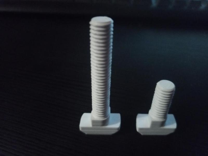 T Slot Bolt GN505 M8 L=16-45