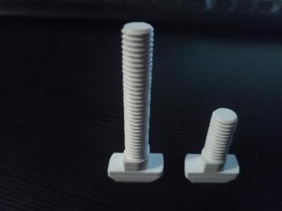 T Slot Bolt GN505 M8 L=16-45