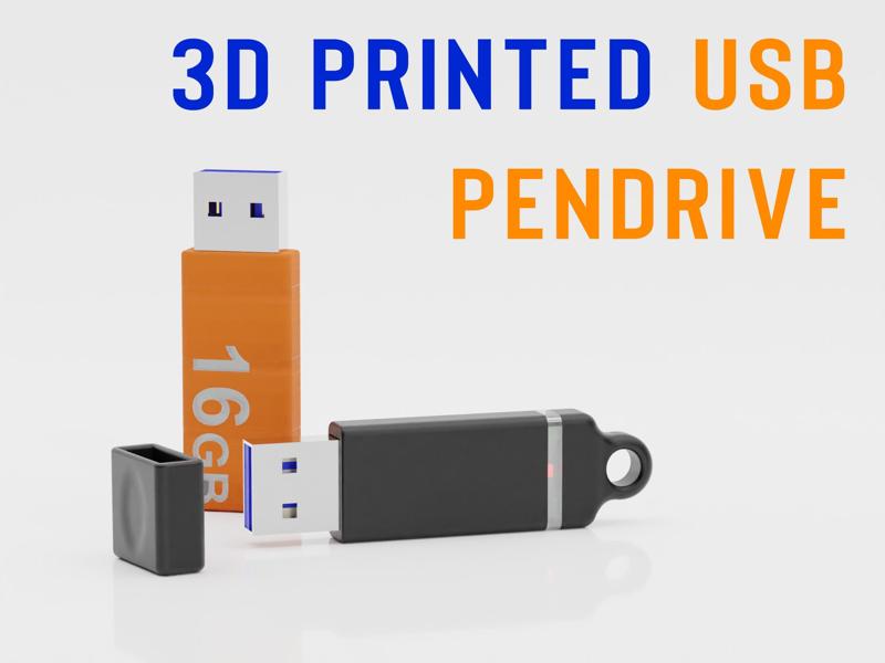 USB Sticks Printed Enclosure