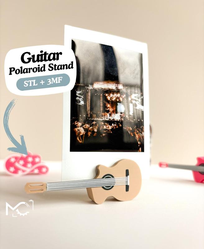 GuitarPolaroidStand