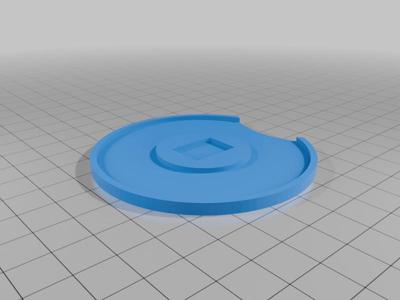 Points dial 1-12 - Embossed Cindr