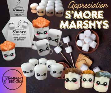 Appreciation S'more Marshys and Card