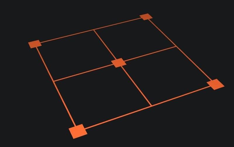 170 x 170 Bed level test (not only) for Kingroon by Miko_Art