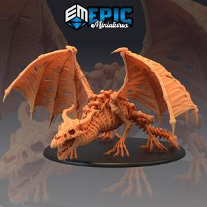 Draco Lich - Skeleton Army - Undead Dragon