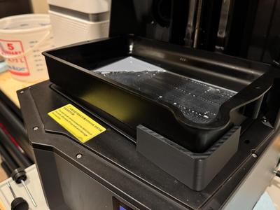 Saturn 4 Ultra Resin Vat Wedge for EZ Cleaning