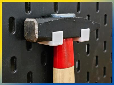 Locksmith's Hammer Holder for IKEA Skadis