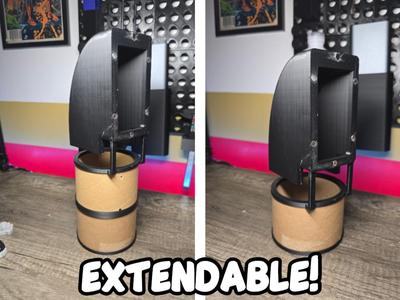 Reusable Spool Poop Chute