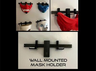 Wall mounted Mask holder
