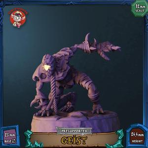 Geist - 32mm scale pre-supported miniature