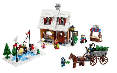 Wikibricks3D - 10216 Winter Village Bakery