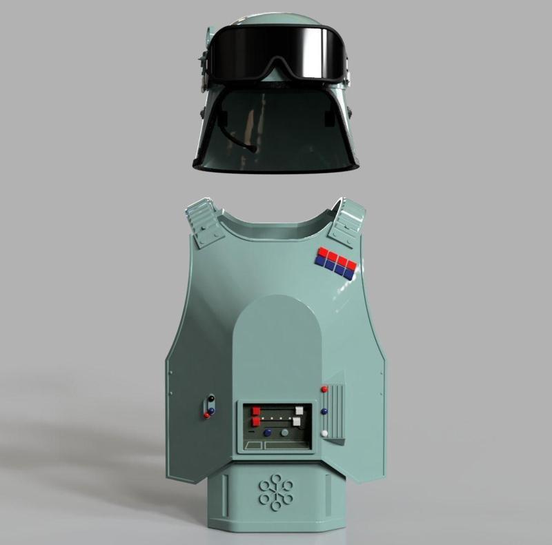 Star Wars General Veers Imperial armor for sixth scale figures