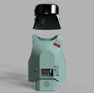 Star Wars General Veers Imperial armor for sixth scale figures