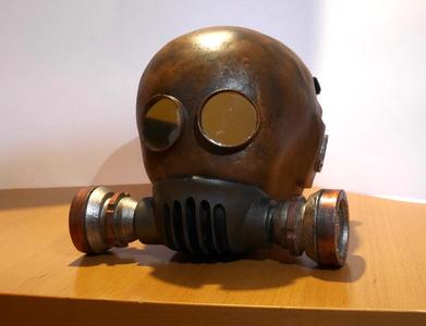 Post apocalyptic helmet