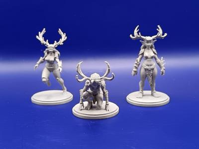 Female Faun Miniature Pack 01