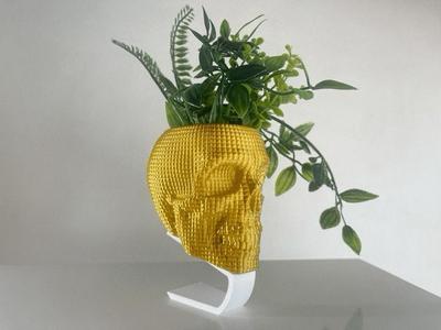 DISCO SKULL PLANTER