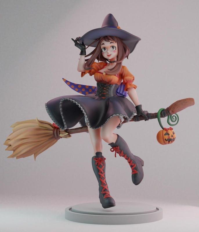 Witch Uraraka Helloween skin
